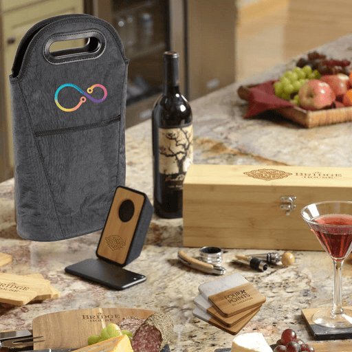 Two Bottle Insulated Wine Cooler & Carrier