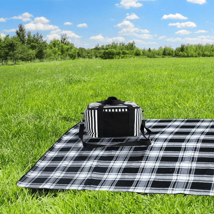 Striped Cotton Canvas Cooler