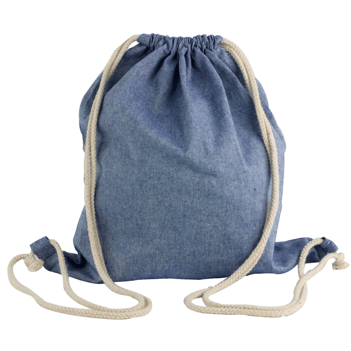 Melange Custom Dyed Drawstring Bag