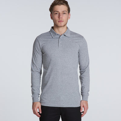 AS Colour Mens Chad Long Sleeve Polo