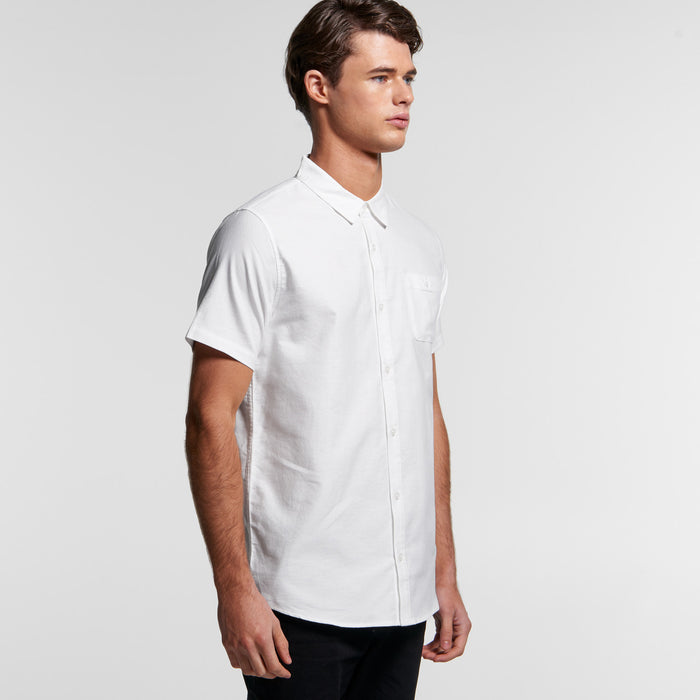 AS Colour Mens Oxford Short Sleeve Shirt