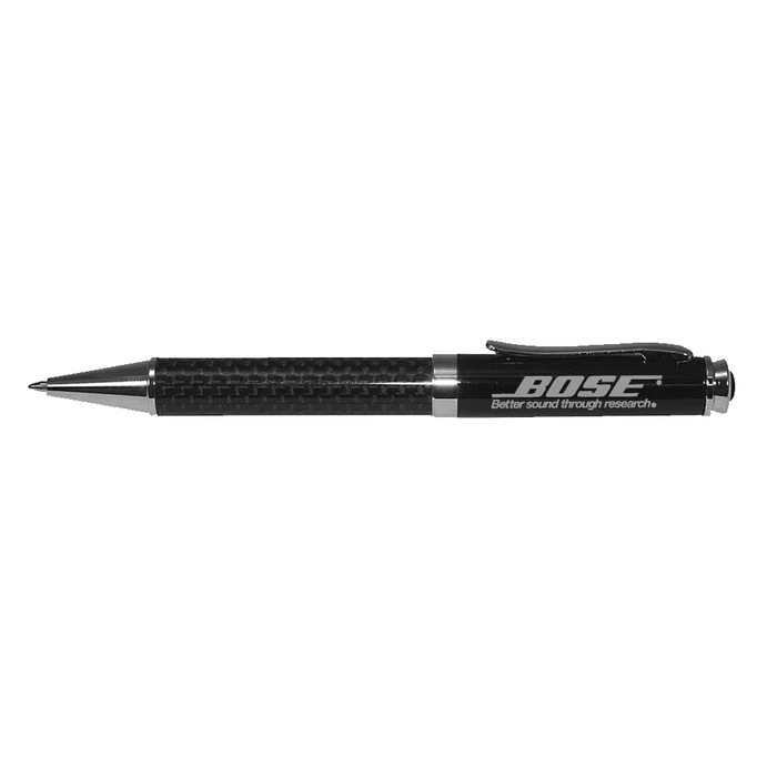 Branded Carbon Fibre Ballpoint Pen