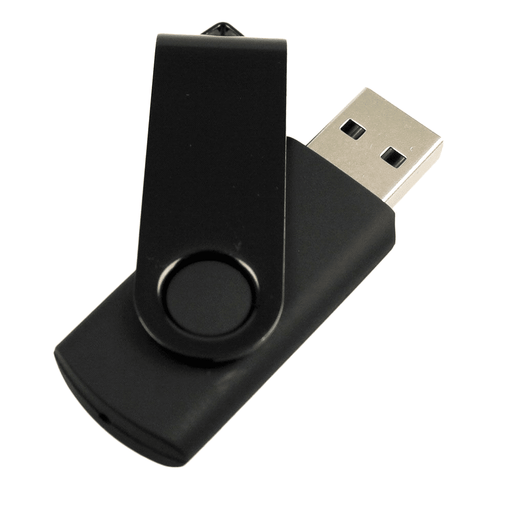 Rotate USB Lacquered Clip - 8GB