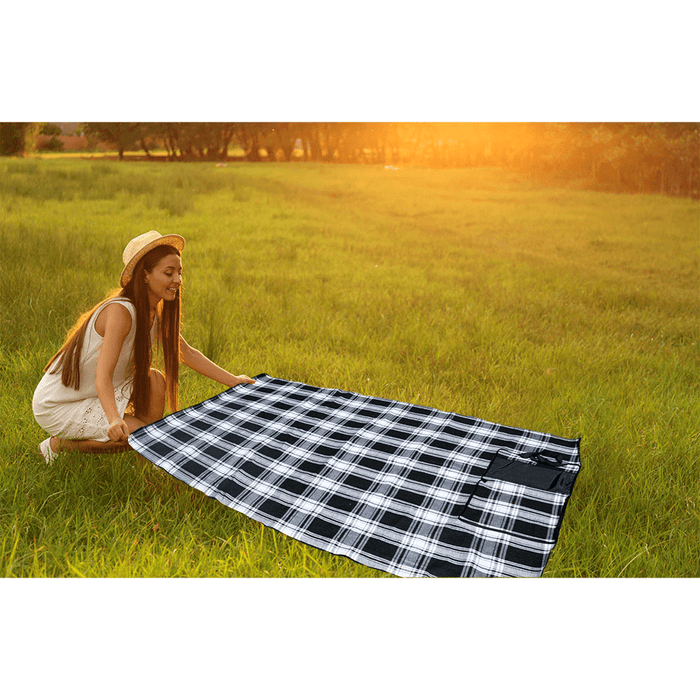 Large Picnic Rug - Black