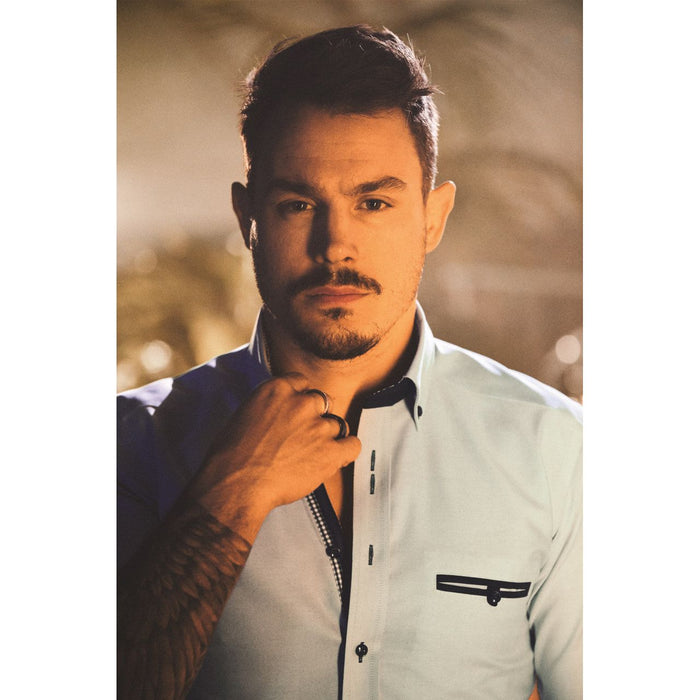 Purple Bow 40 Men's Shirt