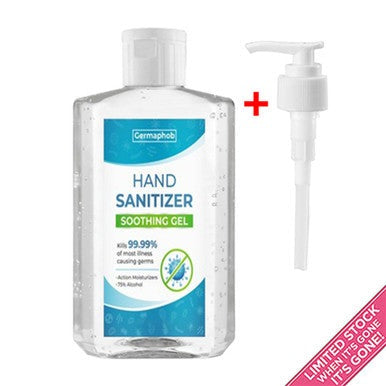 300ML HAND SANITISER GEL - 75% alcohol