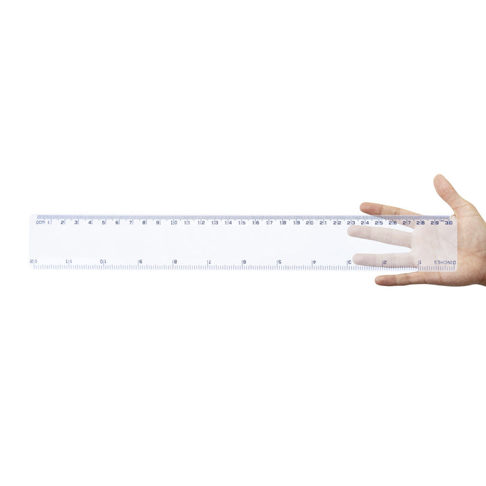 Transparent 30cm Ruler