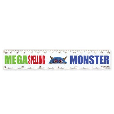 White 15cm Ruler