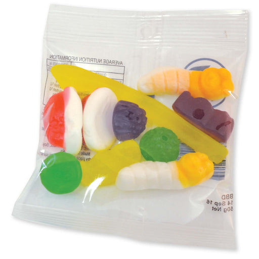 Assorted Jelly Party Mix in 50 Gram Cello Bag