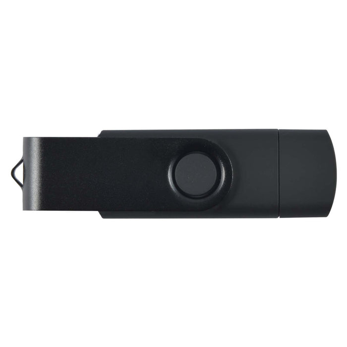 Swivel USB Flash Drive Dual - 8GB