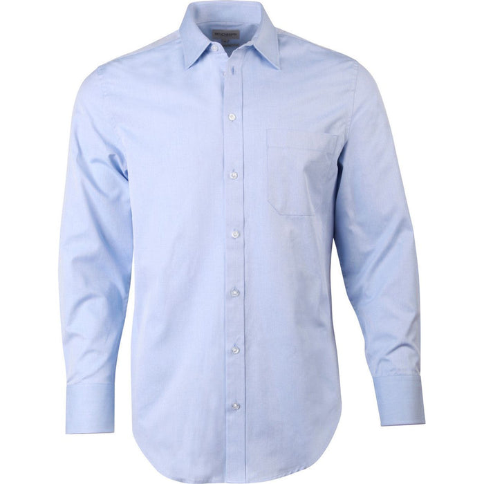 Pinpoint Oxford Long Sleeve Shirt - available in ladies and mens