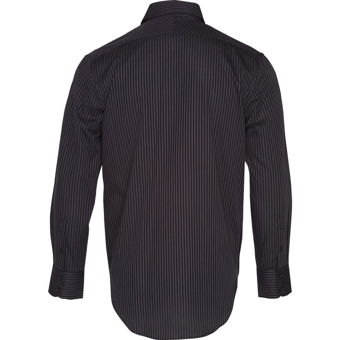 Dobby Stripe Long Sleeve Shirt - available in ladies and mens