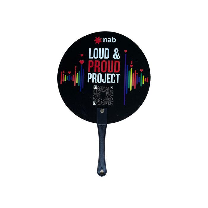 Promotional Printed Hand Fans - Custom Promotional Product