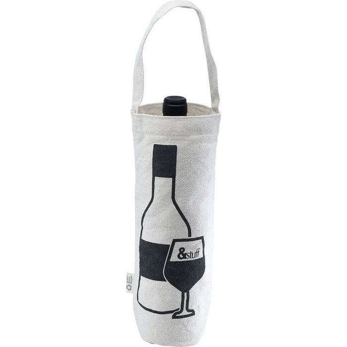 Calico Wine Bag 30cm x 16cm x 9cm