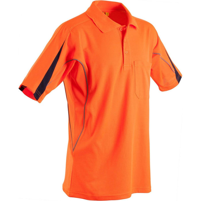 HI-VIS LEGEND SHORT SLEEVE POLO Mens