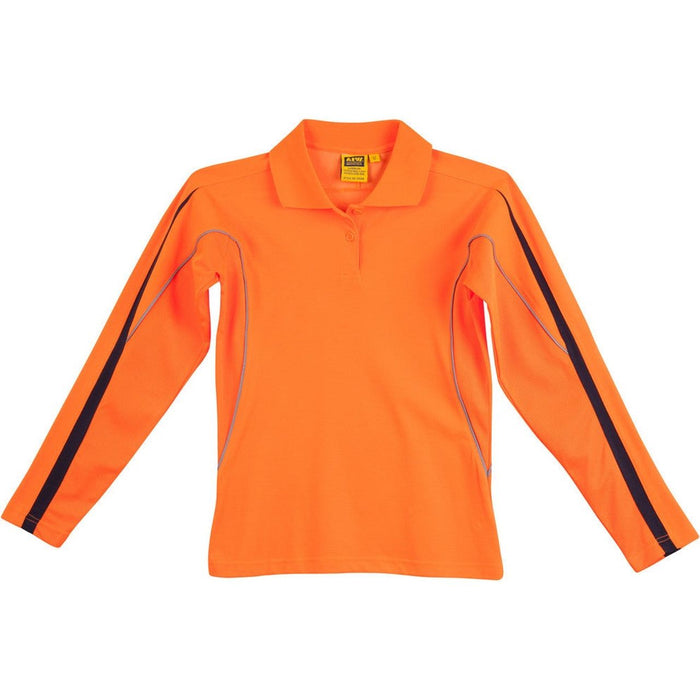 HI-VIS LEGEND LONG SLEEVE POLO Ladies