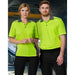 Unisex Hi-Vis Bamboo Charcoal Vented SS Polo