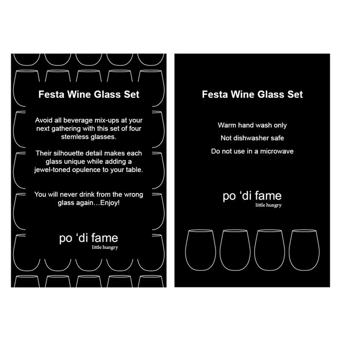 Festa Wine Glass Set