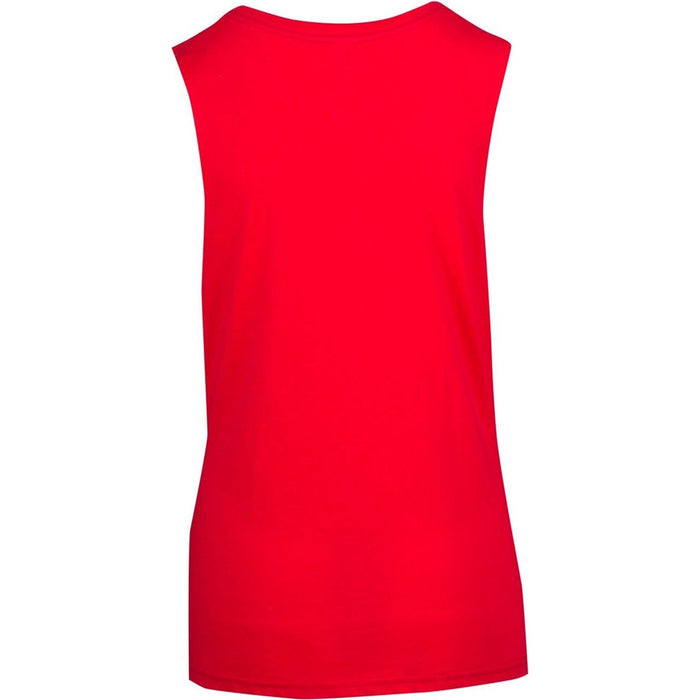 Ladies 160gsm 100% combed cotton sleeveless tee