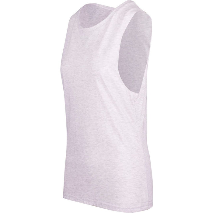 Ladies 160gsm 100% combed cotton sleeveless tee